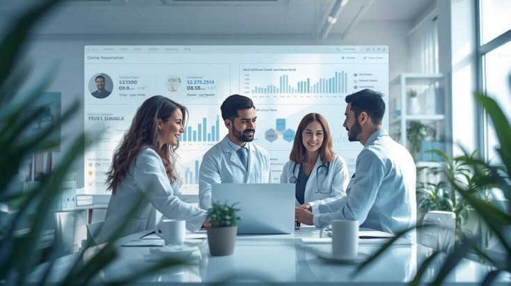 healthcare growth analytic dashboard for business decision making